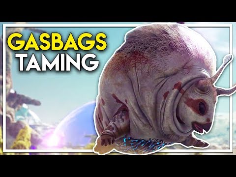 Taming the CUTEST Creature - Gasbag Tame! (Ark Extinction DLC Gameplay Ep 4)