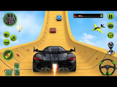 Impossible Car Racing Simulator 2025 Gameplay | New Sport Car Stunts Driving 3D Android