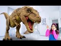 Andrea Jannie T Rex Chase Kids Save The Day With Teamwork