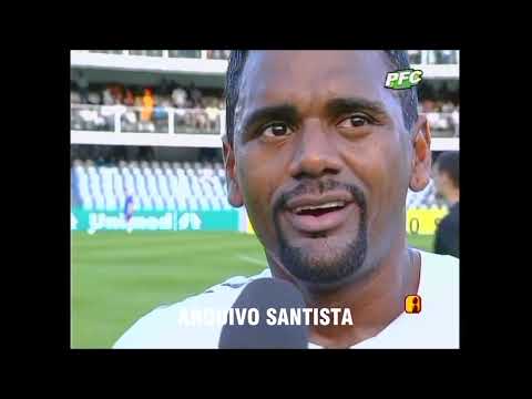 KLEBER PEREIRA FALOU NA SAIDA PRO INTERVALO DE SANTOS 3X3 GOIAS BRASILEIRO 2009