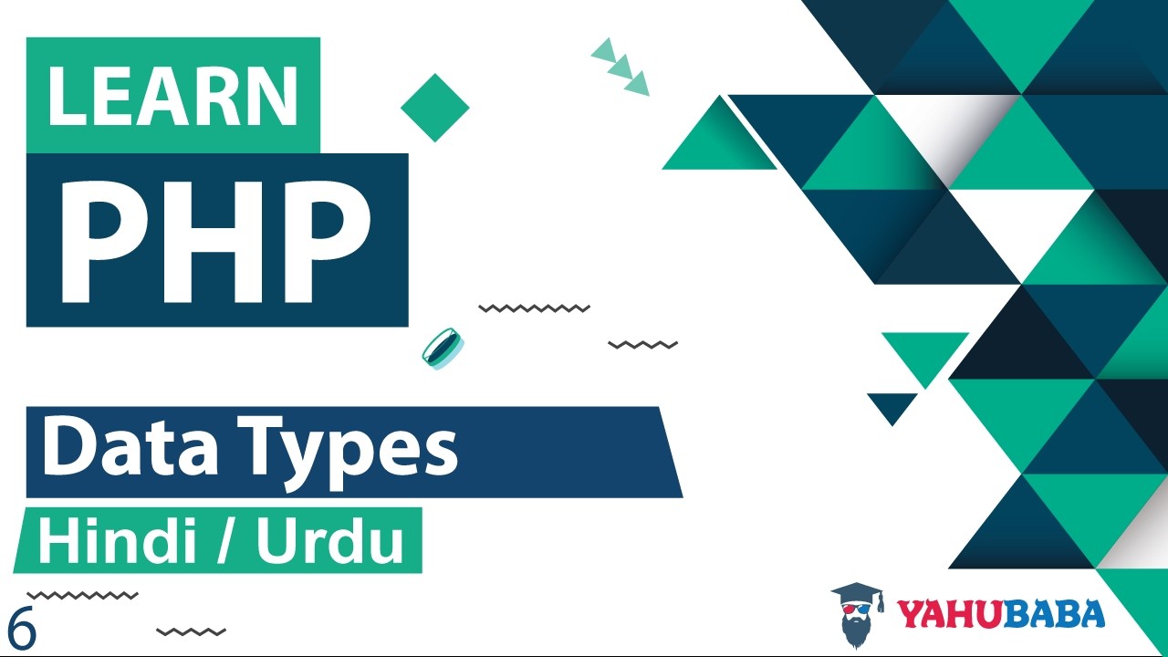 PHP Data Types Tutorial in Hindi / Urdu