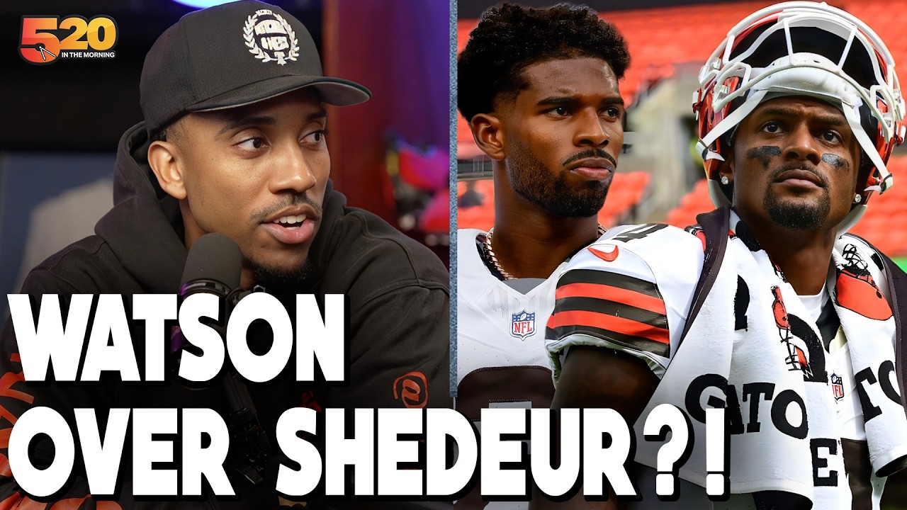Jeff Teague REACTS to Deshaun Watson being named Browns STARTING QB over Shedeur Sanders | Club 520