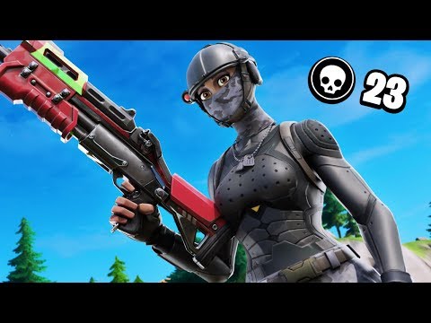 Solo VS Squads 23 Kill WIN With Shotguns only!