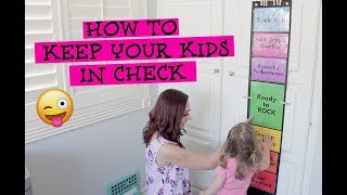 TRYING OUT NEW BEHAVIOR CHART// GREAT FOR HOMESCHOOLING// MOM HACK