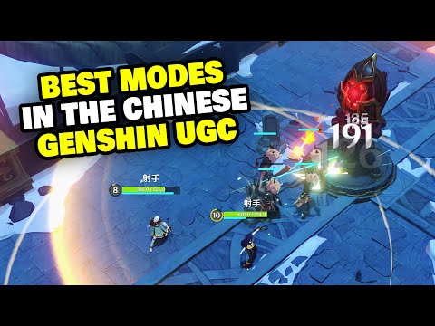 LEAGUE IN GENSHIN? - Best China Exclusive UGC Modes