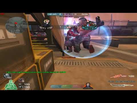 CF - Zombies v6 Pháo Đài Cát nà ! Nhân vật Hero hóa thành Kỵ Sĩ 😎😎😎