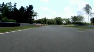 preview picture of video 'Hi Speed Spin Monticello 7-1-2012 Rotax Racing With George Moss'