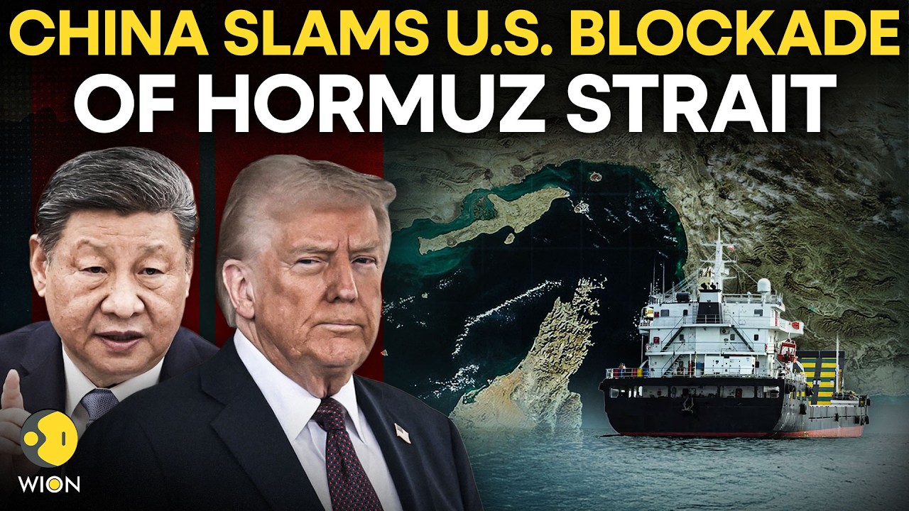 US-Iran War LIVE: China Calls US Blockade of Strait of Hormuz "Dangerous And Irresponsible” Move