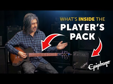 Epiphone Les Paul Player Pack Demo & Unboxing -  A Perfect Guitar Starter Pack For Beginners