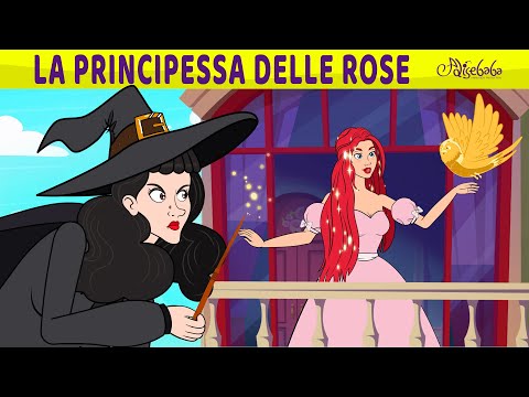 La Principessa Delle Rose e L'uccello D'oro | Storie Per Bambini Cartoni Animati I Fiabe e Favole