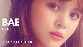 CLC 씨엘씨 - BAE || Line Distribution