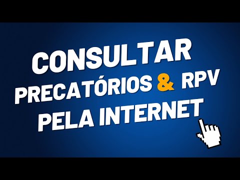 Vídeo: RPV pelo CPF: como consultar e tirar dúvidas online