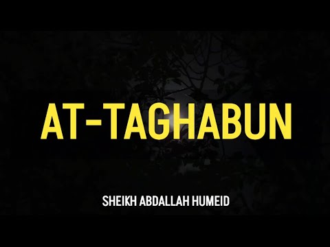 64. SURAH AT-TAGHABUN [NEW RECITATION] by Sheikh ABDALLAH HUMEID