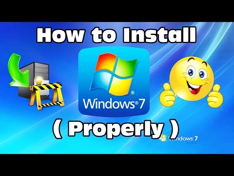 How to Install Windows 7 (Properly) - Dell Inspiron N5110 Video