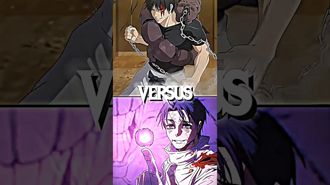 伏黒甚爾VS乙骨憂太#呪術廻戦#死滅回遊#強さ比べ#対決#aizo#おもしろ