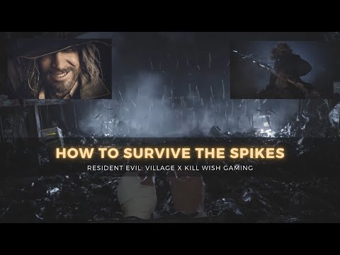 RESIDENT EVIL: VILLAGE | HOW TO SURVIVE THE SPIKES IN HEISENBERG'S CASTLE GAMEPLAY.