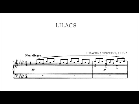Rachmaninoff plays Rachmaninoff - 12 Romances, Op. 21: No. 5, Lilacs