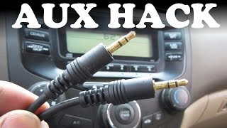 $1 AUX Stereo Input Hack