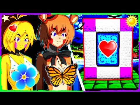 MangoTango - Minecraft FNAF - How to Make a Portal to FIVE NIGHTS IN ANIME
