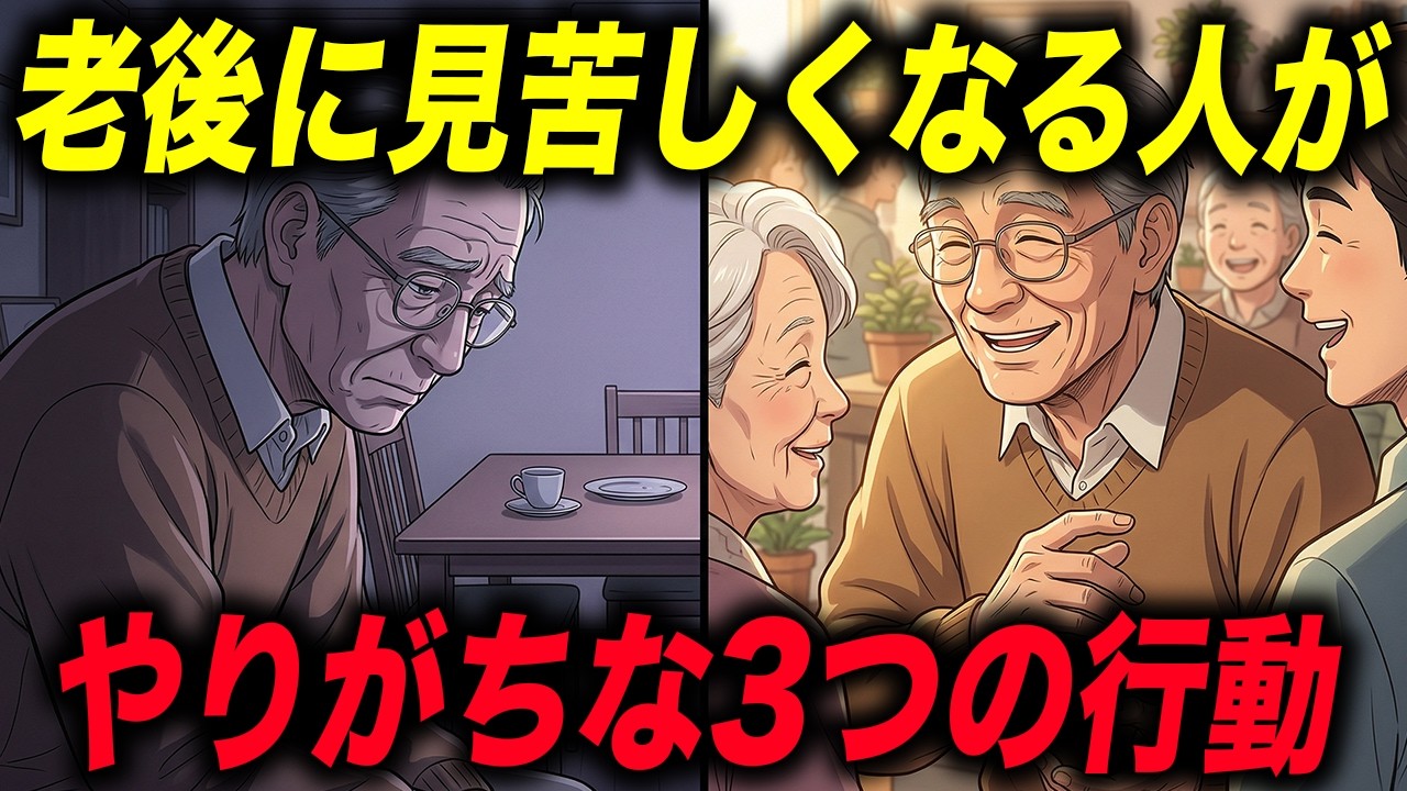 【老後の品格】見苦しくなる人がやっている3つの行動