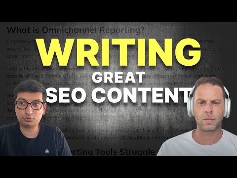 Episode 17 - How to Write Non-Basic SEO Content (Even With Basic SEO Keywords)