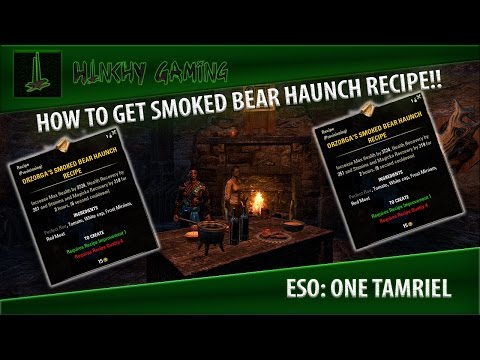 Smoked Bear Haunch Eso
