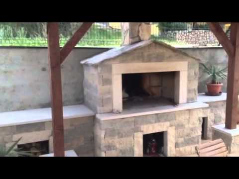 Villa Jadranka - Outdoor fireplace and relax area part 1