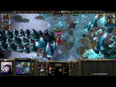XlorD (UD) vs Chaemiko (HU) - WarCraft 3 - Dreamhack Open Finals - WC3328