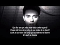 Aram mp3 - Only teardrops lyrics (Cover) 