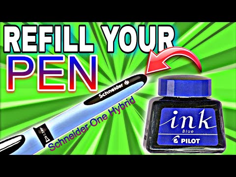 Watch This Video Before Refilling Your Rollerball Pen (Schinder One -Hybrid) ||BATPENS