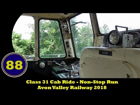 Class 31 Cab Ride - Non-Stop Run - Avon Valley Railway - 02/06/2018