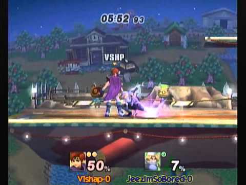USC Project M Tourney (1.17.15) Losers Finals: Vishap (Roy) vs JeezImSoBored (Sheik)