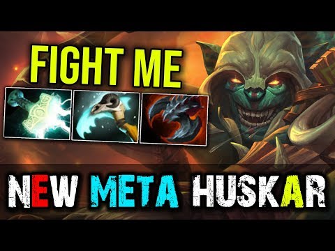 [Huskar] NEW META BUILD 7.17 (Mjollnir+Scythe of Vyse) SuperMan Build by Pajkatt | Dota 2 Highlights