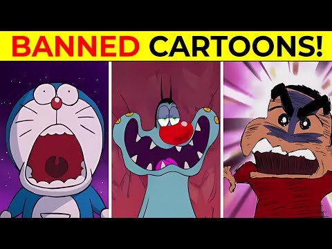Controversial cartoons that got Discontinued!