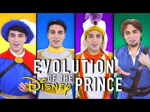 EVOLUTION OF THE DISNEY PRINCE MEDLEY | Daniel Coz