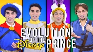 EVOLUTION OF THE DISNEY PRINCE MEDLEY | Daniel Coz