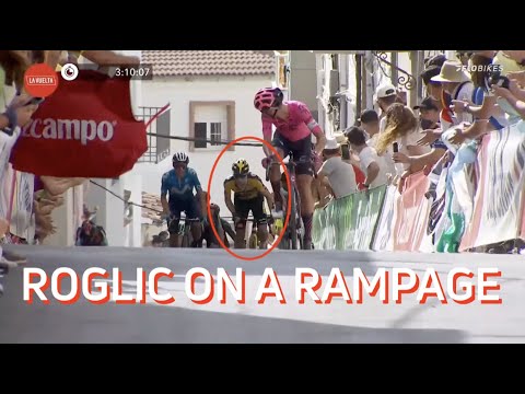 Primoz Roglic Crushes Magnus Cort's Hopes Of Another Stage Win