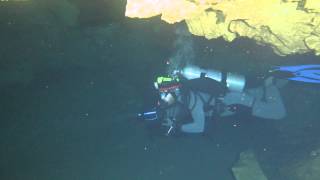 preview picture of video 'Underwater Cave Vrelo Matka - Diving Exploration July 2014'