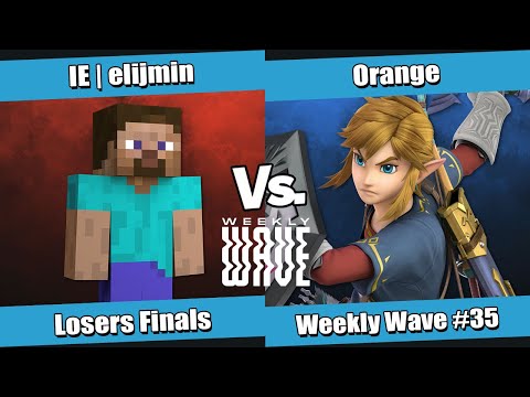 Weekly Wave #35 Losers Finals - IE | elijmin (Steve) vs Orange (Link)