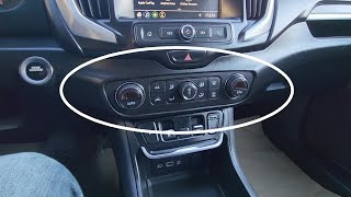 GMC Terrain - CLIMATE CONTROL MODULE REPLACEMENT / REMOVAL (2018 - 2024)