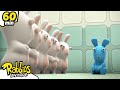 Rabbids Experiments RABBIDS INVASION 1H New Compilation Cartoon For Kids