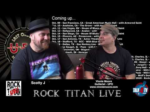 Vinnie Moore NEW Solo Album releases on tour with UFO
