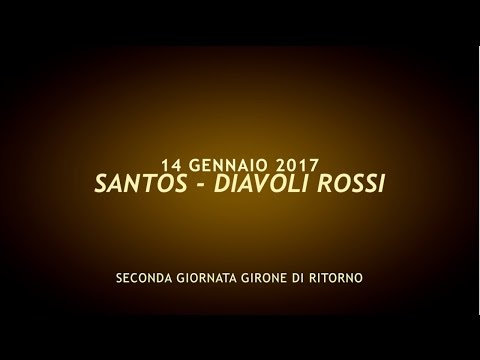 CSI - Campionato 2016/2017 categoria allievi a 7 girone F - SANTOS vs DIAVOLI ROSSI