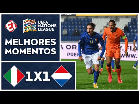 Gols e lances de Itália x Holanda