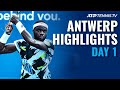 Tiafoe, Lopez, & Humbert Safely Through | Antwerp 2020 Day 1 Highlights