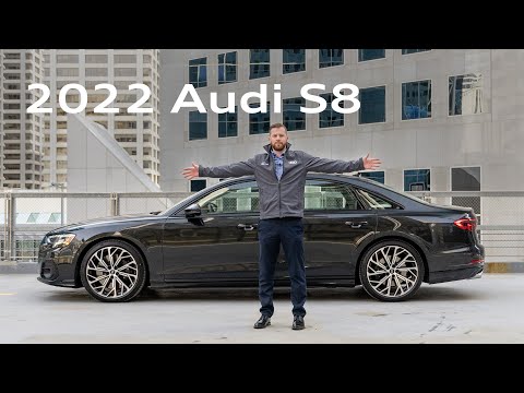 2022 Audi S8 Long Wheelbase Overview and Drive (CANADA)