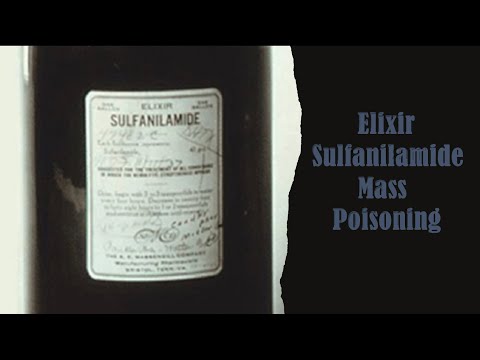Elixir Sulfanilamide Mass Poisoning – United States