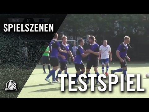 SP. Vg. Blau-Weiss 90 Berlin – HFC Falke (Testspiel) – Spielszenen | ELBKICK.TV