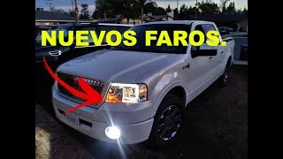 06 LINCOLN MARK LT - NEW HEADLIGHTS - PROJECTOR LIGHTS LED