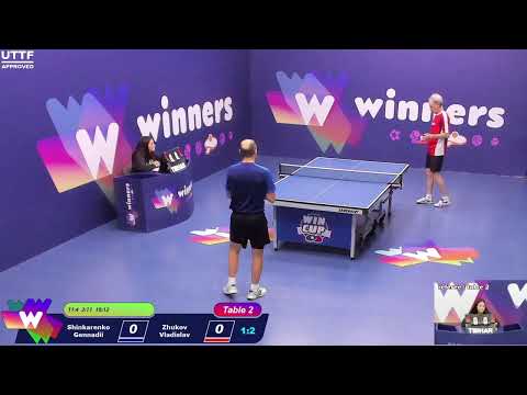 WINners CUP table 2  09.12 Shinkarenko Gennadii - Zhukov Vladislav   18:30